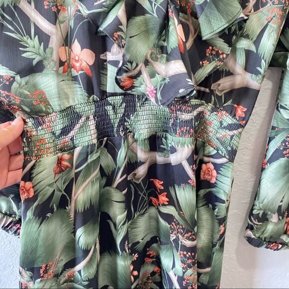 H&M Johanna Ortiz Botanical Dress SZ Small - Picture 5 of 10